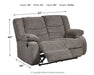 Tulen - Reclining Loveseat - Tallahassee Discount Furniture (FL)