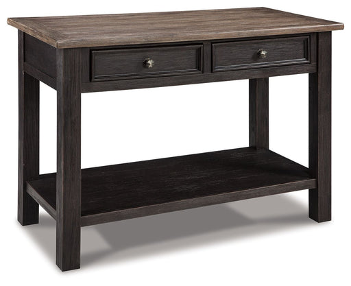 Tyler Creek - Grayish Brown / Black - Sofa Table - Tallahassee Discount Furniture (FL)