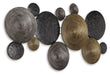 Emsley - Wall Decor - Metallic / Black / Gray - Tallahassee Discount Furniture (FL)