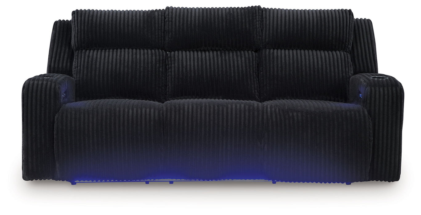 Forest Lake - Power Reclining Sofa With Adj Headrest - Tallahassee Discount Furniture (FL)