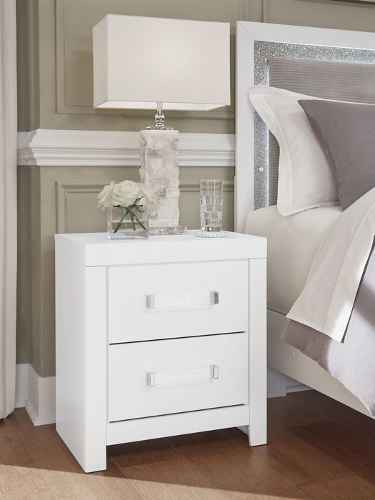 Maeling - Two Drawer Night Stand - Tallahassee Discount Furniture (FL)