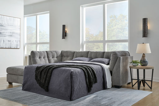 Marleton - Gray - Raf Full Sofa Sleeper - Tallahassee Discount Furniture (FL)