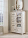 Shaybrock - Antique White / Brown - Door Chest - Tallahassee Discount Furniture (FL)