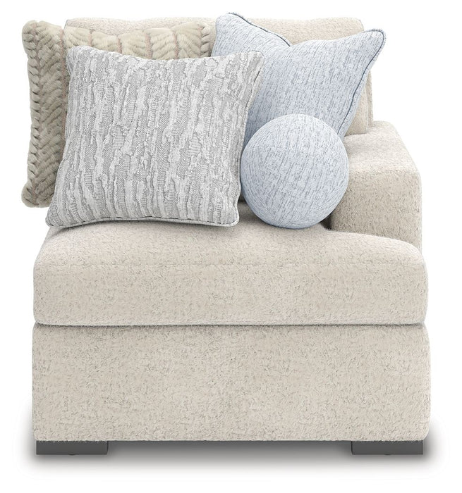 Cuddle Plush - Arctic - RAF Corner Chair - Tallahassee Discount Furniture (FL)