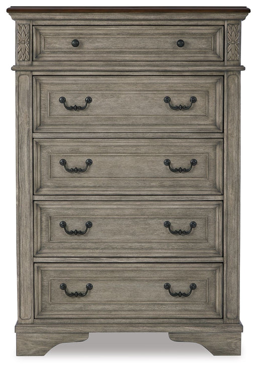 Lodenbay - Antique Gray - Five Drawer Chest - Tallahassee Discount Furniture (FL)