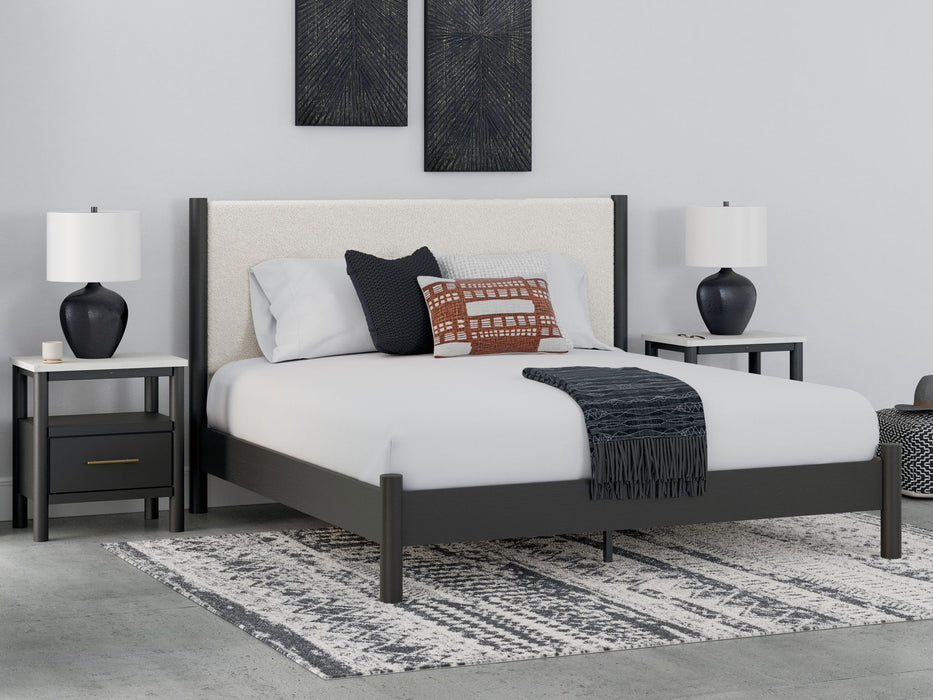 Cadmori - Upholstered Panel Bed - Tallahassee Discount Furniture (FL)