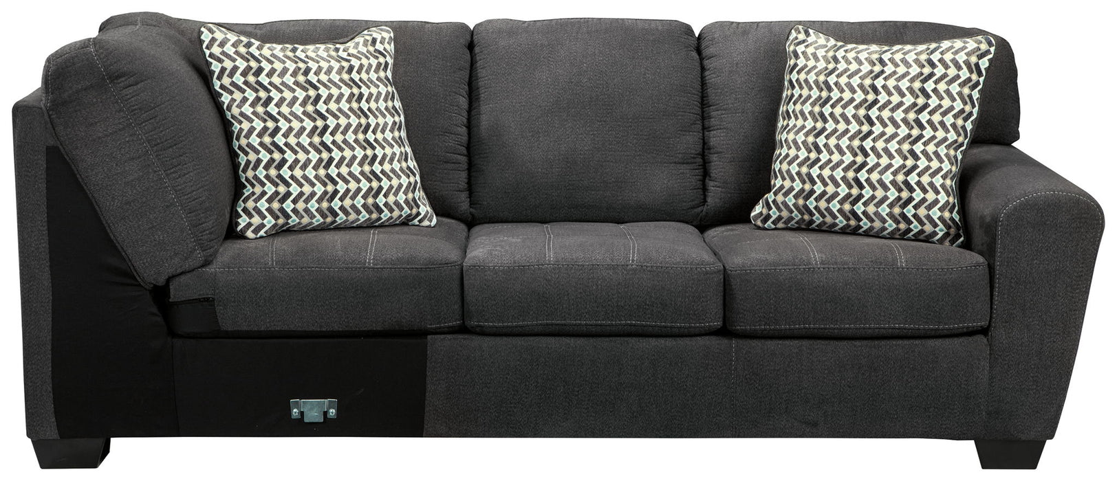 Ambee - Slate - RAF Sofa - Tallahassee Discount Furniture (FL)