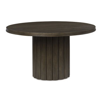 Radkin - Round Dining Room Table - Burnished Brown - Tallahassee Discount Furniture (FL)