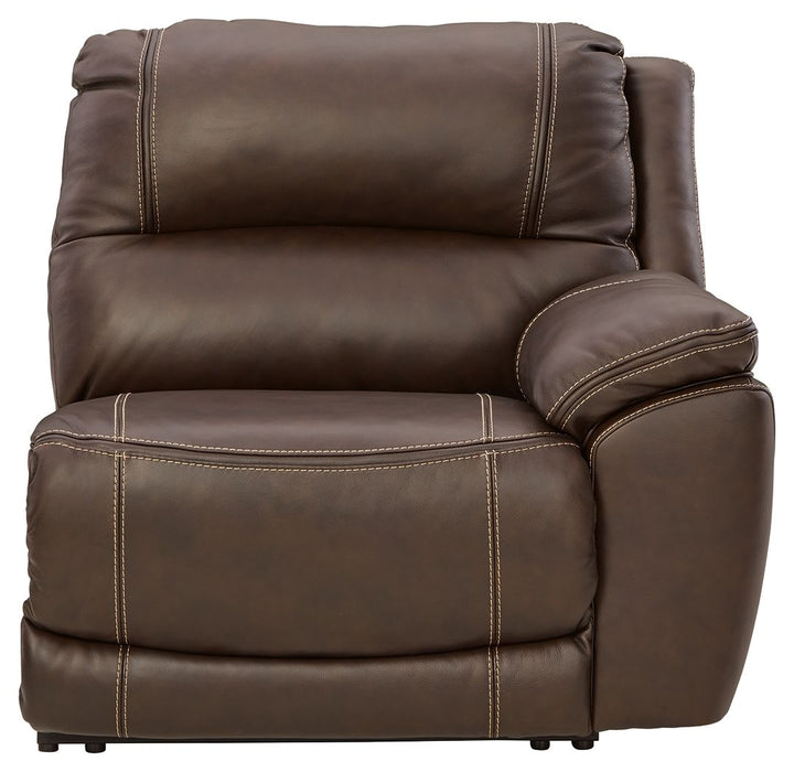 Dunleith - Chocolate - RAF Zero Wall Power Recliner - Tallahassee Discount Furniture (FL)