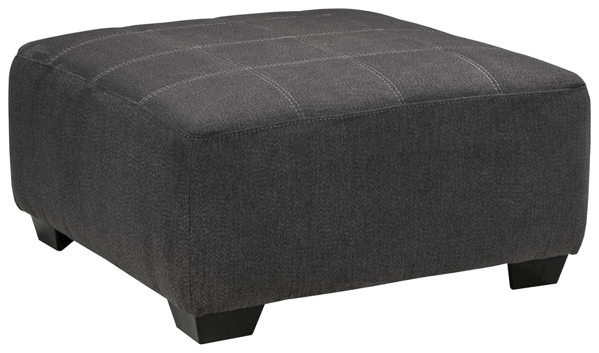 Ambee - Slate - Oversized Accent Ottoman - Tallahassee Discount Furniture (FL)