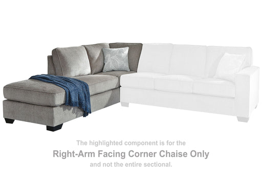 Altari - Alloy - Raf Corner Chaise - Tallahassee Discount Furniture (FL)