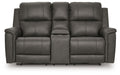 Bleckley - Power Reclining Loveseat With Console / Adjustable Headrest - Tallahassee Discount Furniture (FL)