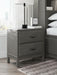 Mazing - Two Drawer Night Stand - Gray - Tallahassee Discount Furniture (FL)