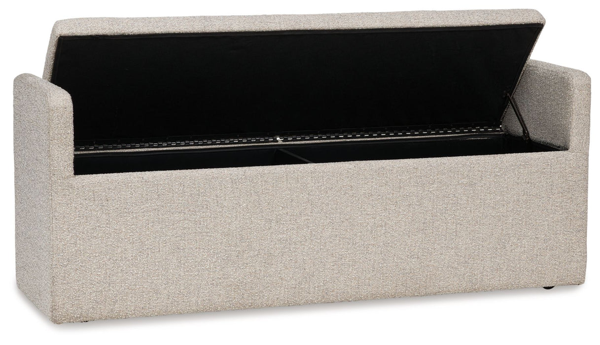 Galliden - Beige - Large Upholstered Dining Room Bench - Tallahassee Discount Furniture (FL)