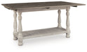 Havalance - Flip Top Sofa Table - Gray / White - Tallahassee Discount Furniture (FL)