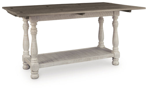 Havalance - Flip Top Sofa Table - Gray / White - Tallahassee Discount Furniture (FL)