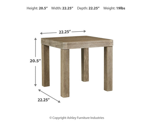 Silo Point - Square End Table - Brown - Tallahassee Discount Furniture (FL)