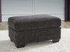 Loreo - Ottoman - Ebony - Tallahassee Discount Furniture (FL)