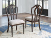 Lavinton - Tan / Brown - Dining Upholstered Side Chair (Set of 2) - Tallahassee Discount Furniture (FL)