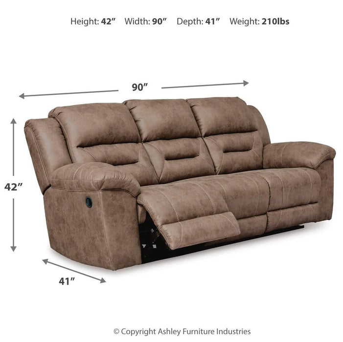 Stoneland - Reclining Sofa - Tallahassee Discount Furniture (FL)