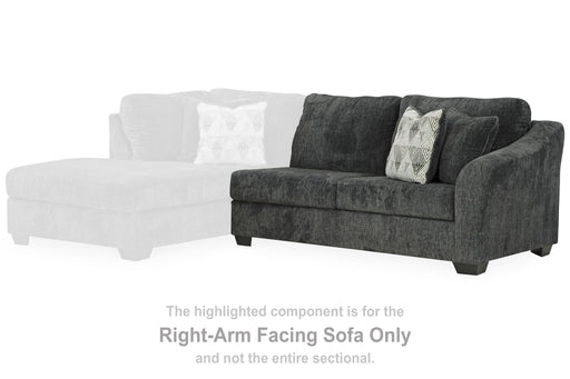 Biddeford - Shadow - Raf Sofa - Tallahassee Discount Furniture (FL)
