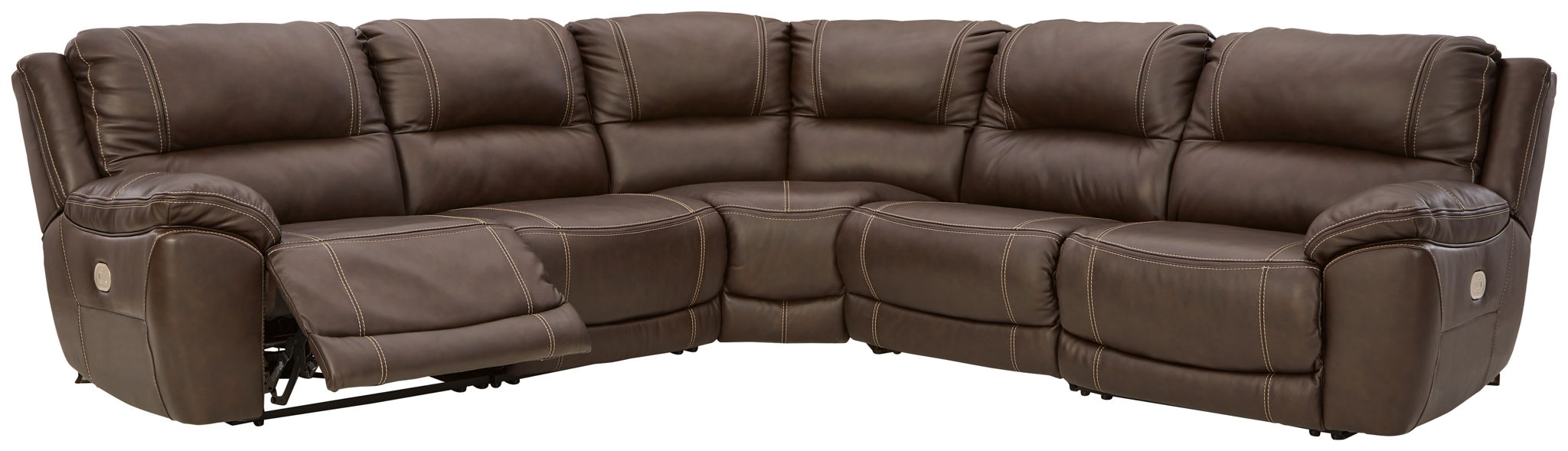 Dunleith - Power Reclining Sectional - Tallahassee Discount Furniture (FL)