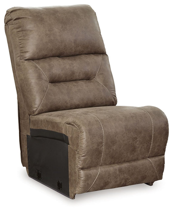Ravenel - Fossil - Armless Chair - Tallahassee Discount Furniture (FL)