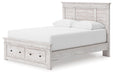 Makidern - Panel Storage Bed With Storage Footboard - Tallahassee Discount Furniture (FL)
