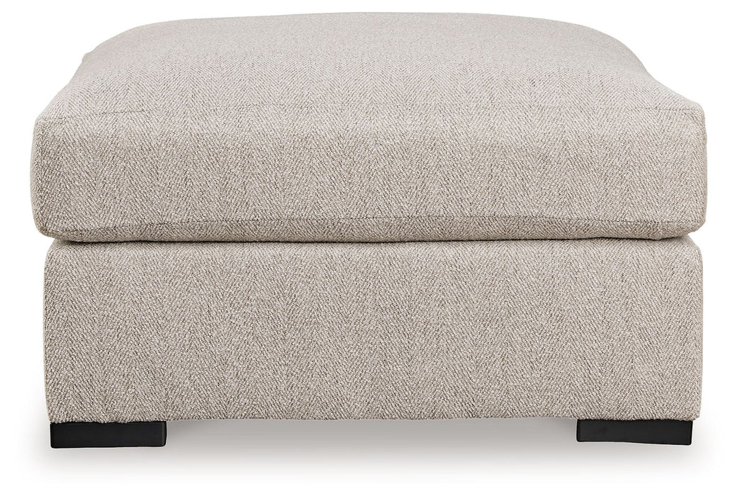 Ballyton - Sand - Oversized Accent Ottoman - Tallahassee Discount Furniture (FL)