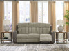 WhipLash - Sisal - Power Reclining Sofa With Adj Headrest - Tallahassee Discount Furniture (FL)
