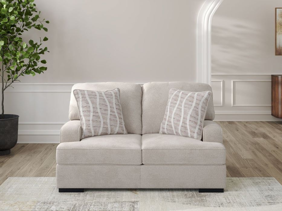 High Profile - Loveseat - Taupe - Tallahassee Discount Furniture (FL)