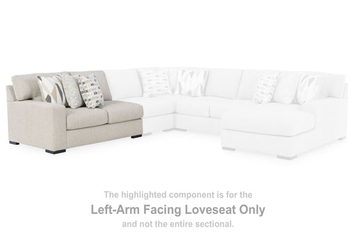 LaureLGrove - Pebble - LAF Loveseat - Tallahassee Discount Furniture (FL)