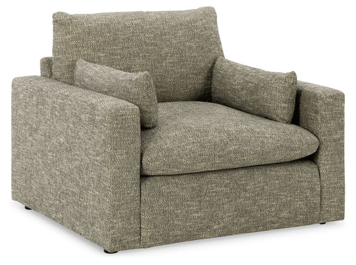 Dramatic - Granite - Chair and a Half - Tallahassee Discount Furniture (FL)