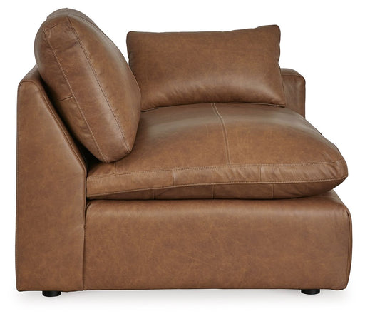 Emilia - Caramel - Raf Corner Chair - Tallahassee Discount Furniture (FL)