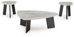 Lilyberg - Occasional Table Set (Set of 3) - Gray / Black - Tallahassee Discount Furniture (FL)