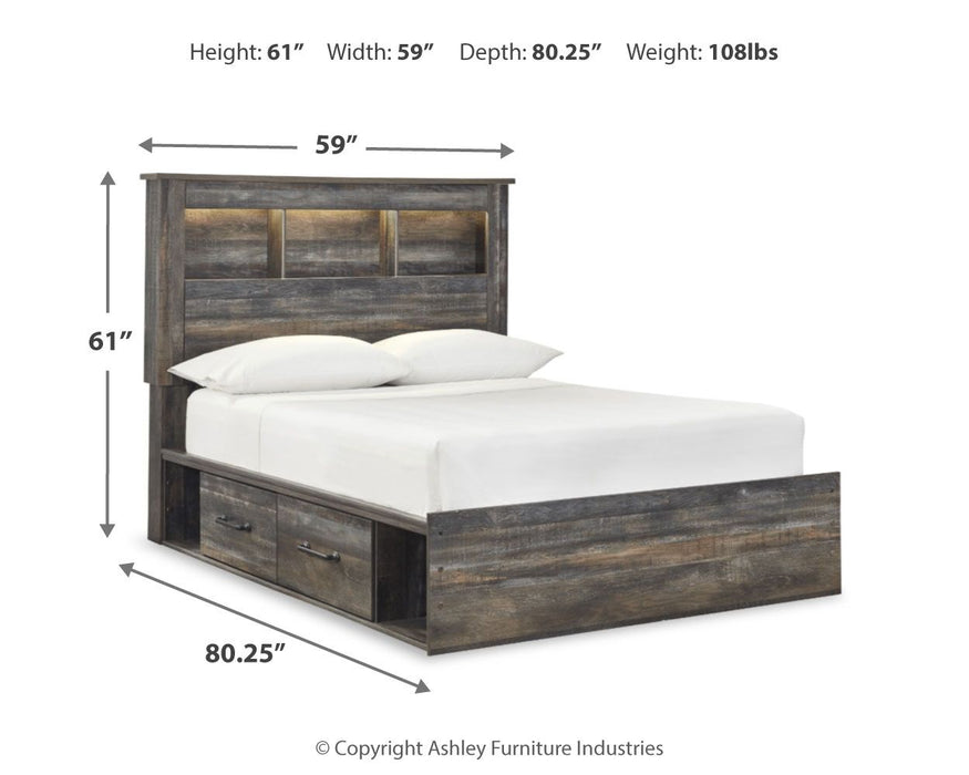 Drystan - Panel Bookcase Bed - Tallahassee Discount Furniture (FL)