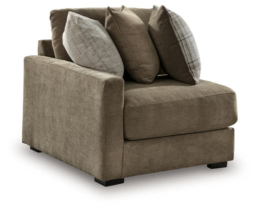 Camellia-Court - LAF Corner Chair - Coffee - Tallahassee Discount Furniture (FL)