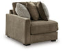 Camellia-Court - LAF Corner Chair - Coffee - Tallahassee Discount Furniture (FL)