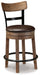 Pinnadel - Swivel Barstool - Tallahassee Discount Furniture (FL)