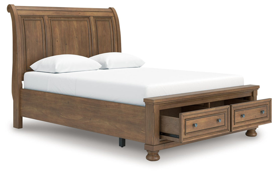 Feddinger - Storage Sleigh Bed - Tallahassee Discount Furniture (FL)