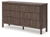 Pamytta - Six Drawer Dresser - Tallahassee Discount Furniture (FL)