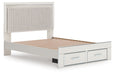 Zuraleus - Upholstered Panel Platform Storage Bed - Tallahassee Discount Furniture (FL)