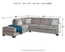 Altari - Sleeper Sectional - Tallahassee Discount Furniture (FL)