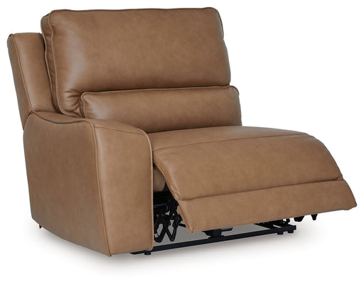 DeepWakes - LAF Zero Wall Power Recliner - Caramel - Tallahassee Discount Furniture (FL)