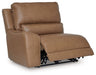 DeepWakes - LAF Zero Wall Power Recliner - Caramel - Tallahassee Discount Furniture (FL)