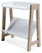 Blariden - White / Tan - Small Bookcase - Tallahassee Discount Furniture (FL)
