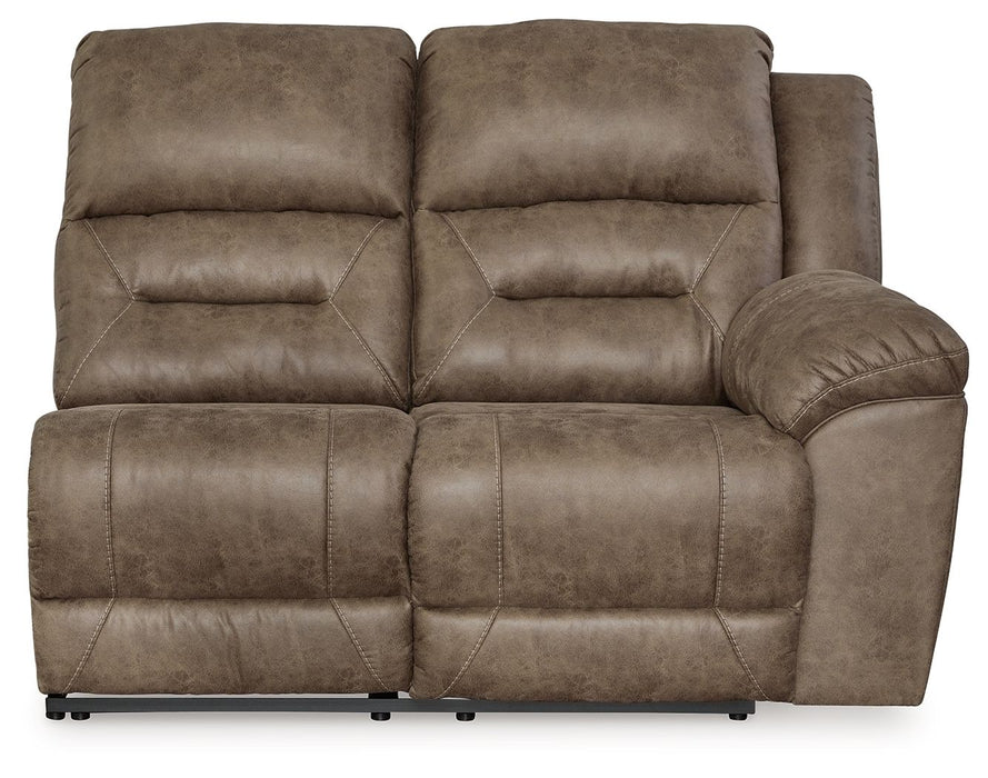 Ravenel - Fossil - Raf Reclining Power Loveseat - Tallahassee Discount Furniture (FL)