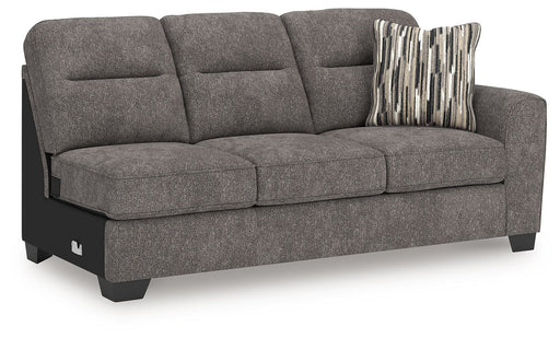 Olten - Graphite - RAF Sofa - Tallahassee Discount Furniture (FL)