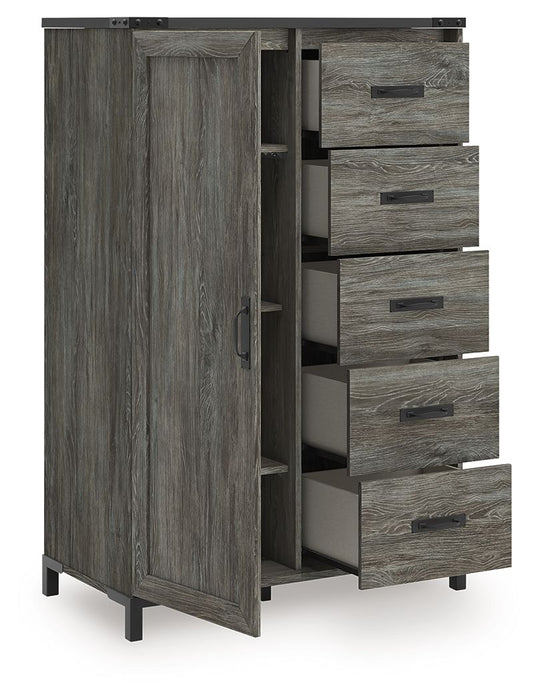 Frandern - Gray - Dressing Chest - Tallahassee Discount Furniture (FL)