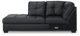 Barlin Mills - Carbon - Laf Corner Chaise - Tallahassee Discount Furniture (FL)
